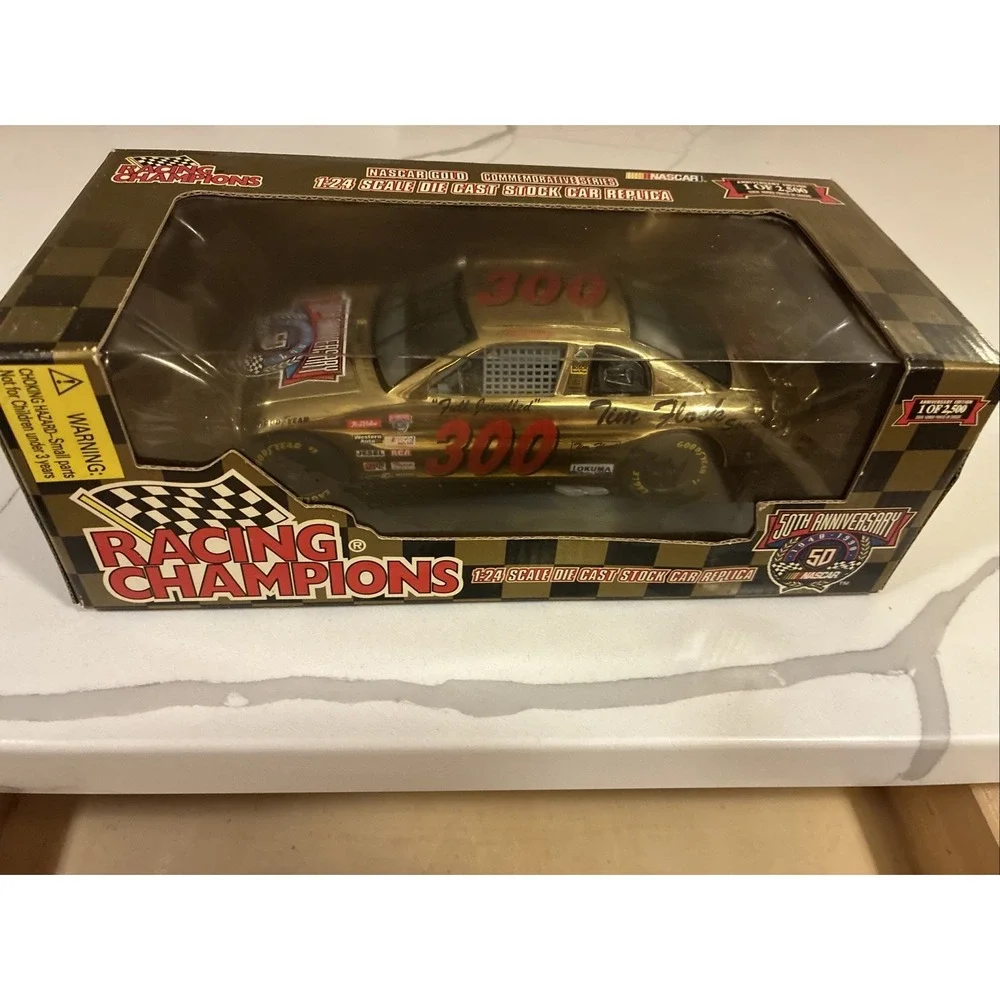 Limited Edition 1 Of 2500‎ Gold Darrell Waltrip #300 Tim Flock 1:24 Diecast  NIB